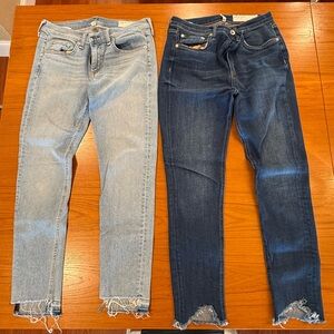 Rag & Bone Jeans 3 sizes 28 and one large size 27